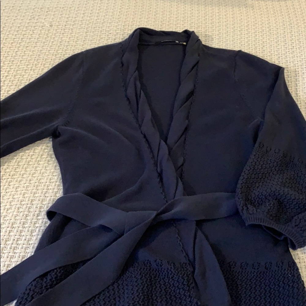 Cotton/silk sweater